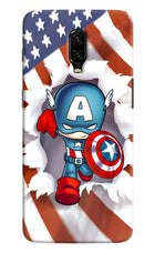 Captain America Oneplus 6T Hard Case Back Cover by Casekaro