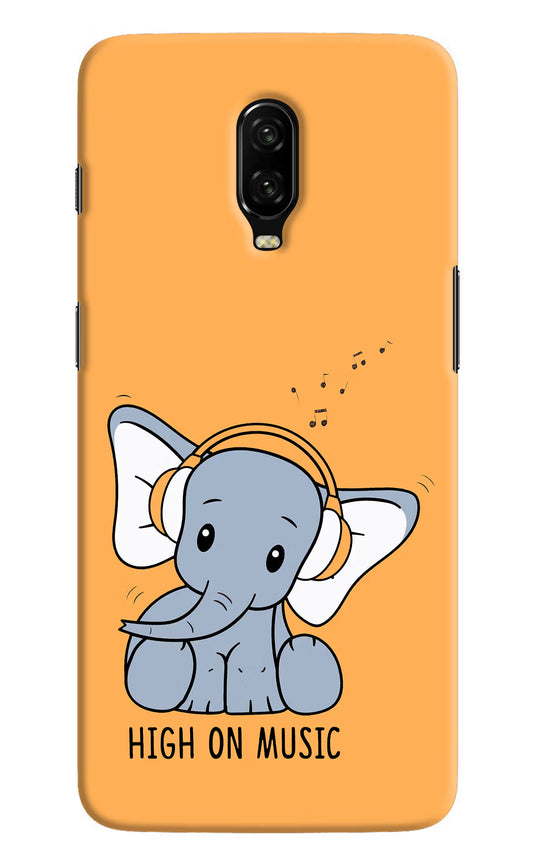 High On Music Oneplus 6T Hard Case Back Cover by Casekaro
