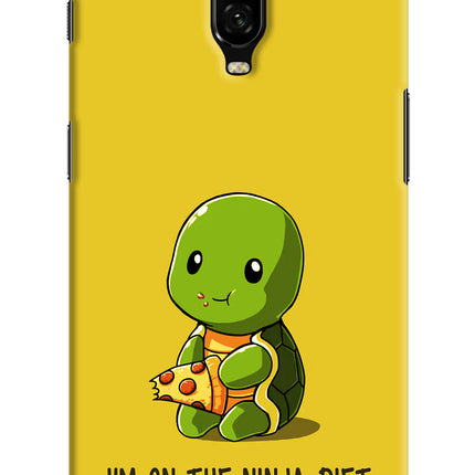 I'm on Ninja Diet Oneplus 6T Hard Case Back Cover by Casekaro