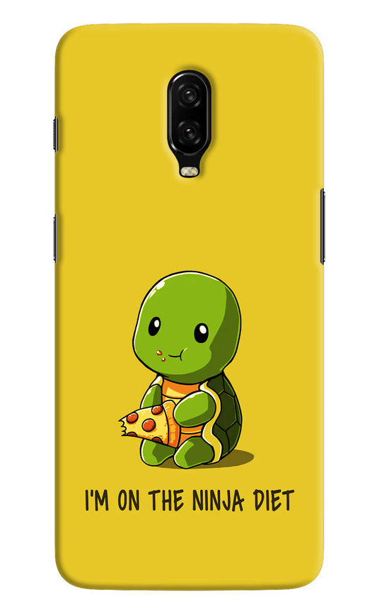 I'm on Ninja Diet Oneplus 6T Hard Case Back Cover by Casekaro