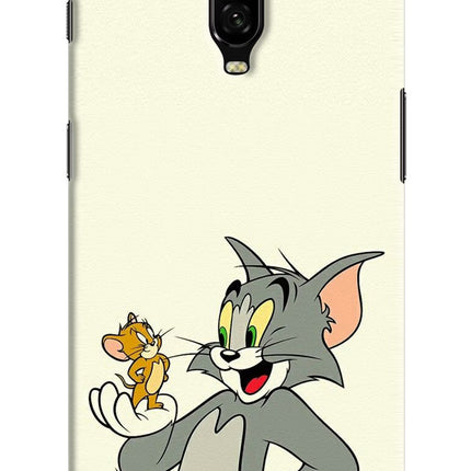 Tom & Jerry Oneplus 6T Hard Case Back Cover by Casekaro