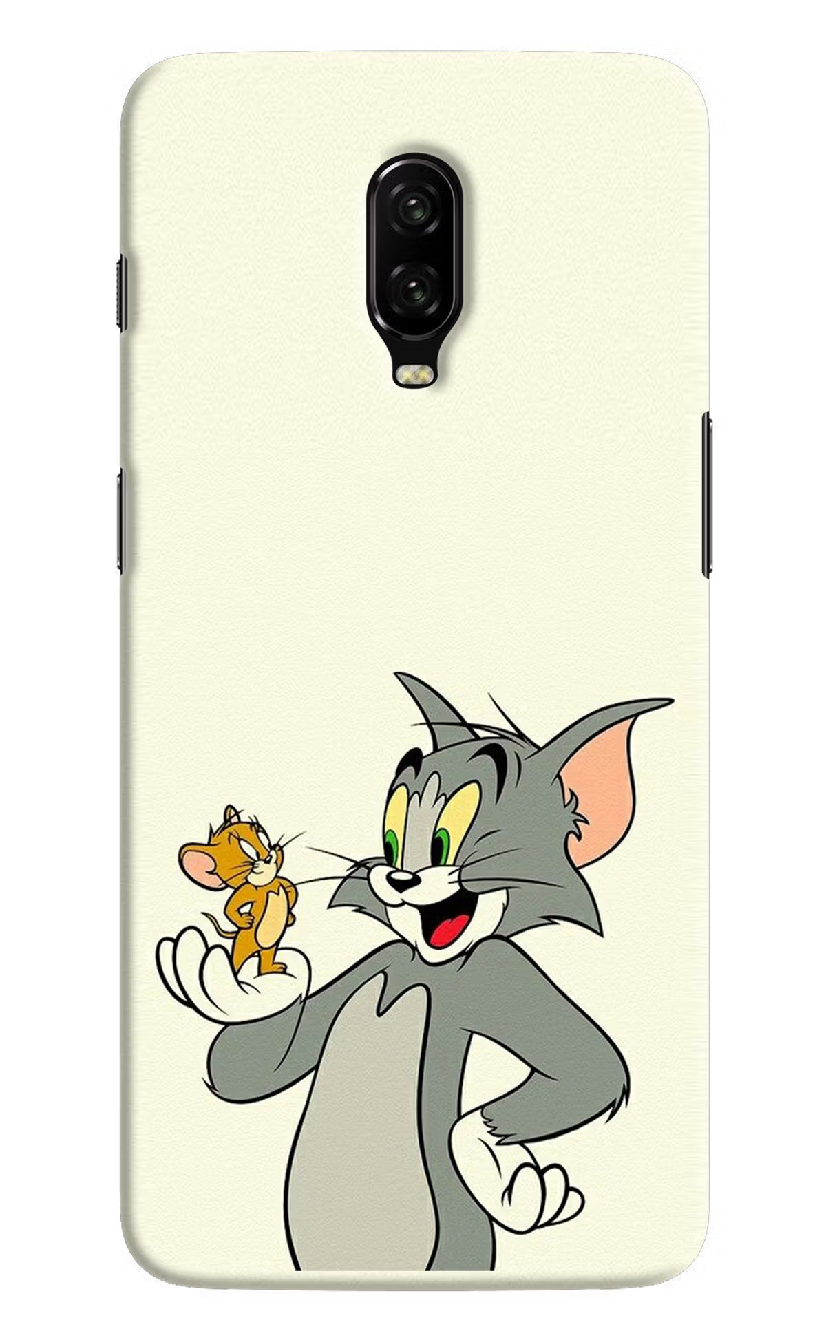 Tom & Jerry Oneplus 6T Hard Case Back Cover by Casekaro