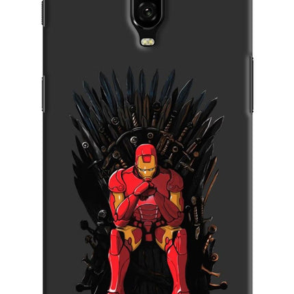 Ironman Throne Oneplus 6T Hard Case Back Cover by Casekaro