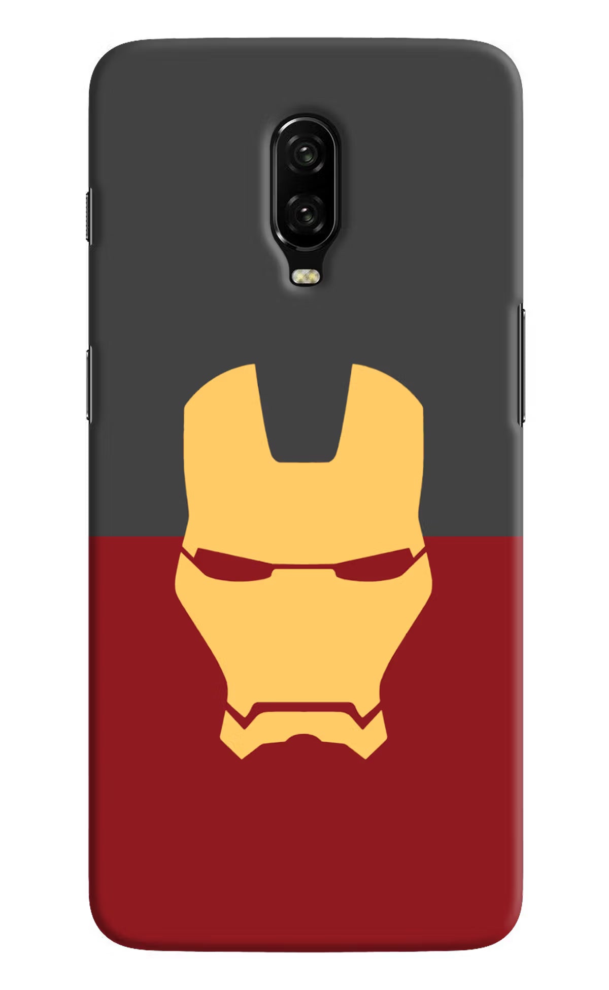 Ironman Oneplus 6T Hard Case Back Cover by Casekaro