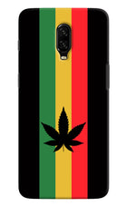Weed Flag Oneplus 6T Hard Case Back Cover by Casekaro