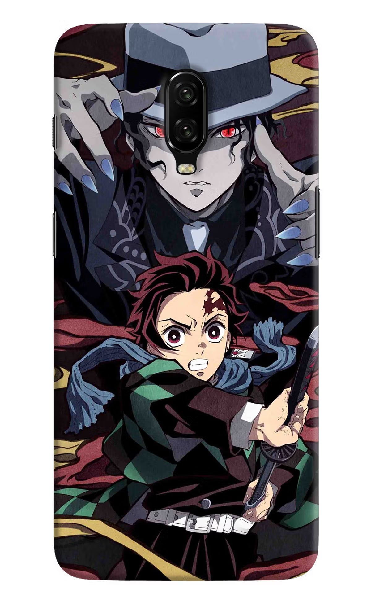Demon Slayer Oneplus 6T Hard Case Back Cover by Casekaro