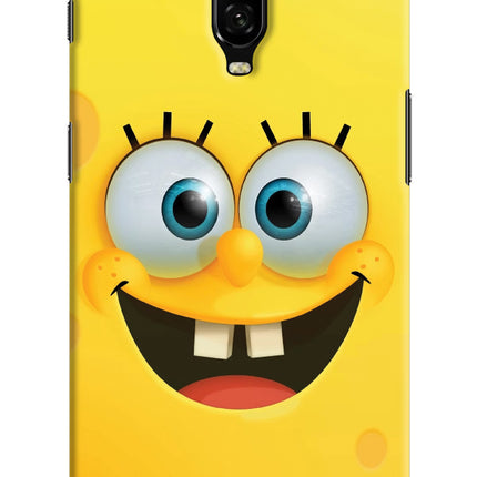 Sponge 1 Oneplus 6T Hard Case Back Cover by Casekaro