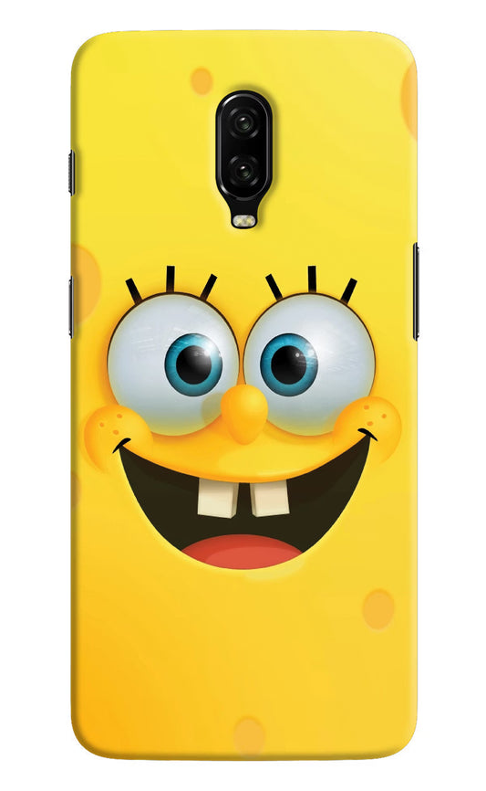Sponge 1 Oneplus 6T Hard Case Back Cover by Casekaro