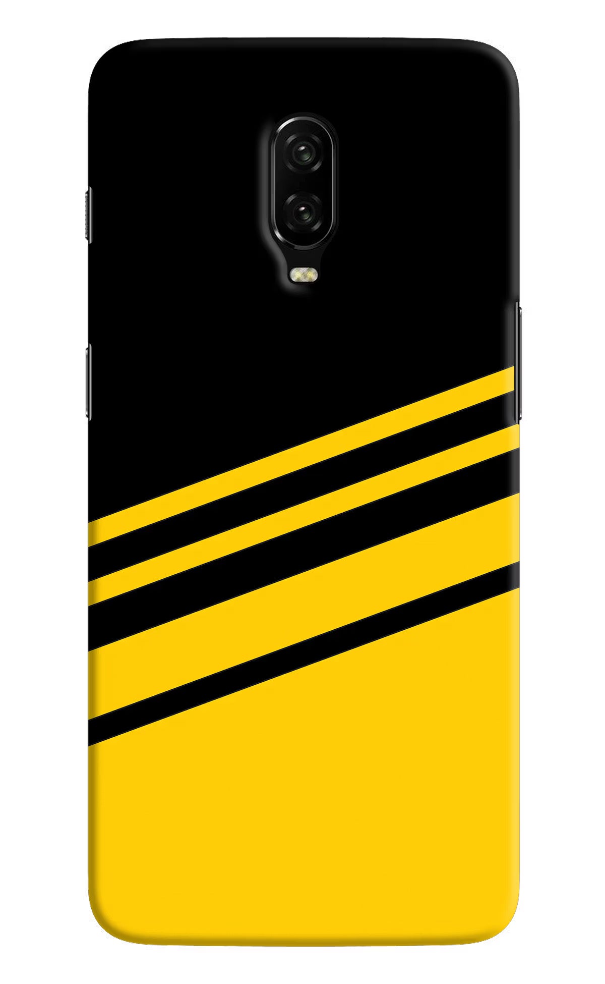 Yellow Shades Oneplus 6T Hard Case Back Cover by Casekaro