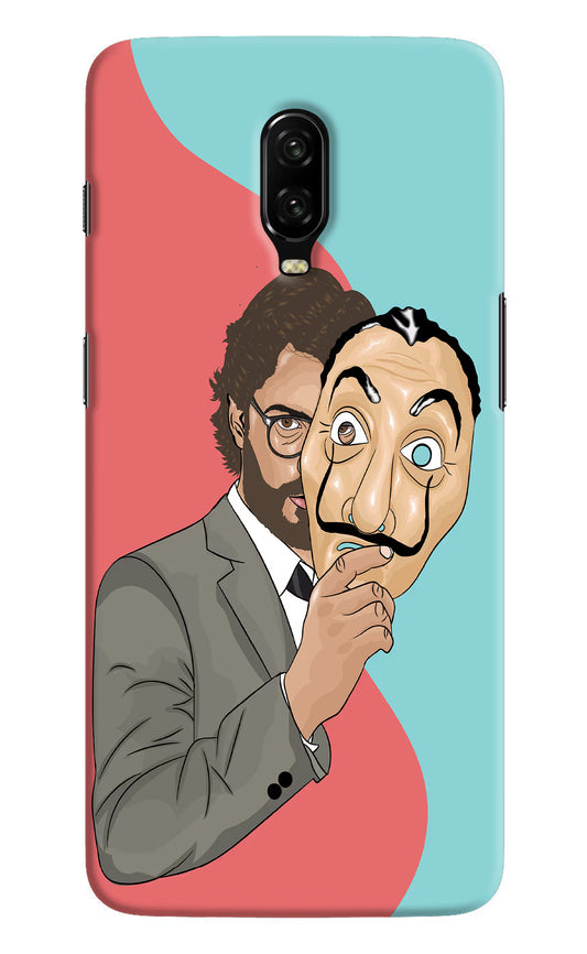 Professor Oneplus 6T Hard Case Back Cover by Casekaro