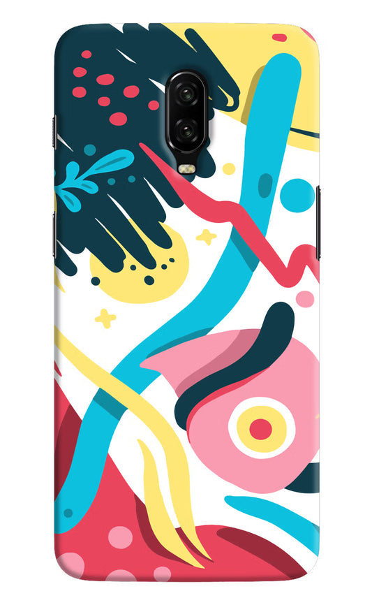 Trippy Oneplus 6T Hard Case Back Cover by Casekaro