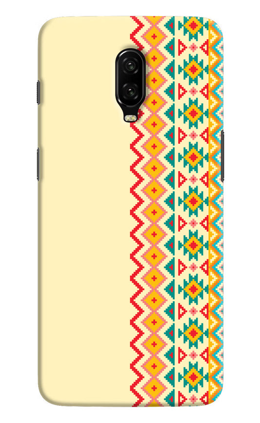 Ethnic Seamless Oneplus 6T Hard Case Back Cover by Casekaro
