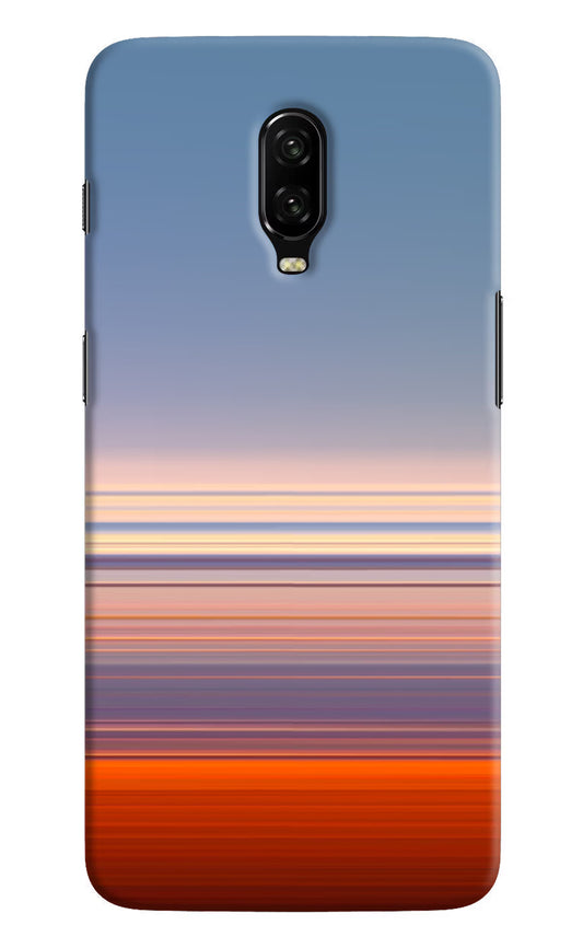 Morning Colors Oneplus 6T Hard Case Back Cover by Casekaro