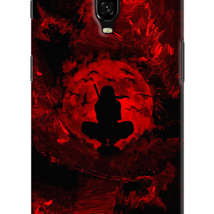 Itachi Uchiha Oneplus 6T Hard Case Back Cover by Casekaro