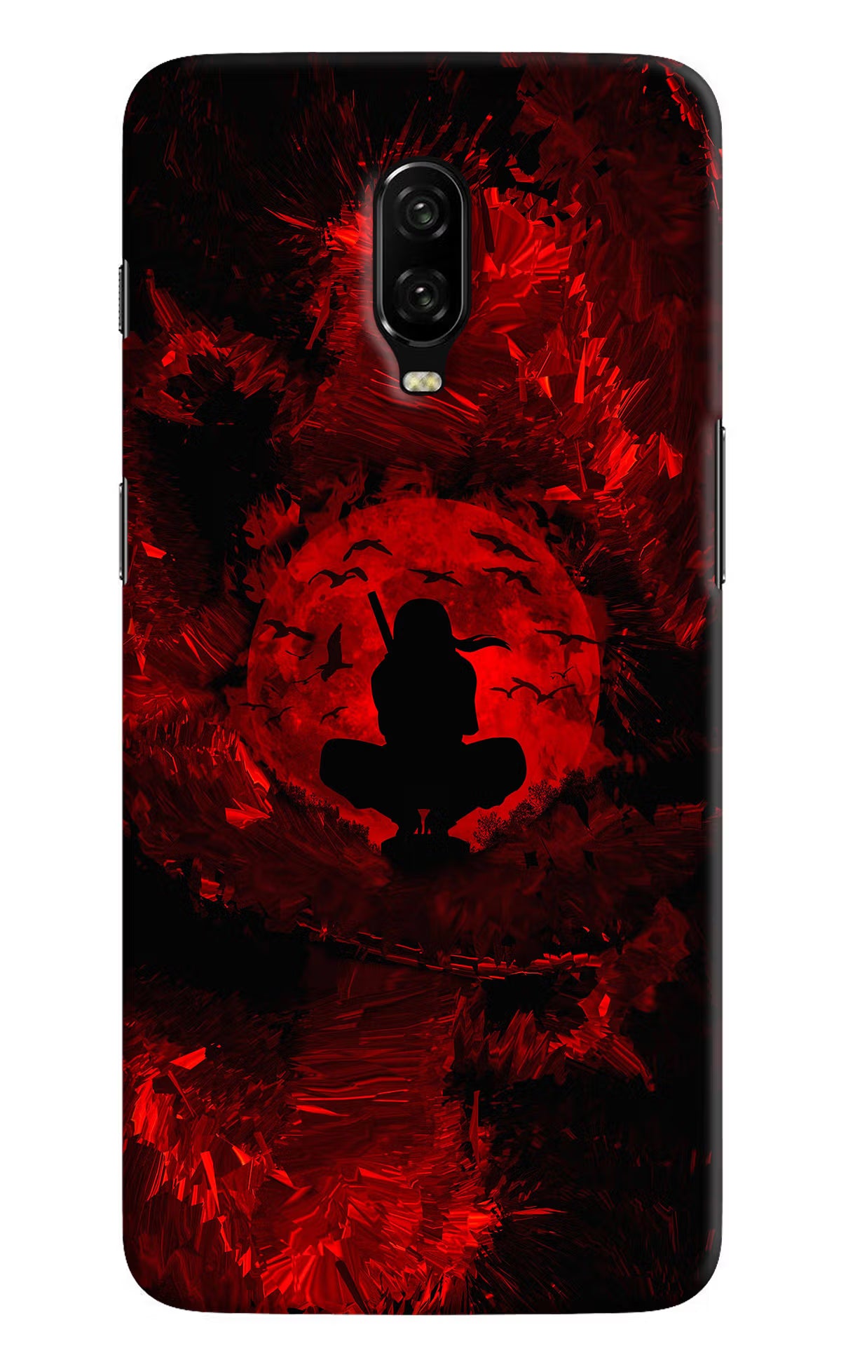 Itachi Uchiha Oneplus 6T Hard Case Back Cover by Casekaro