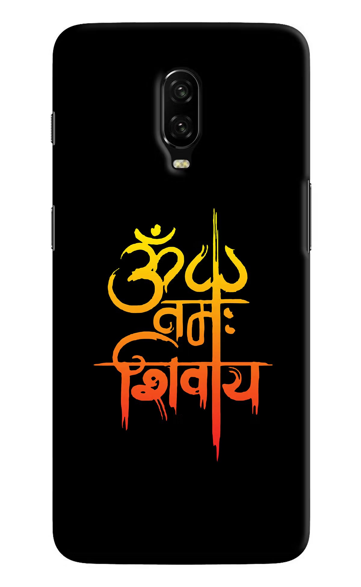 Om Namah Shivay Oneplus 6T Hard Case Back Cover by Casekaro