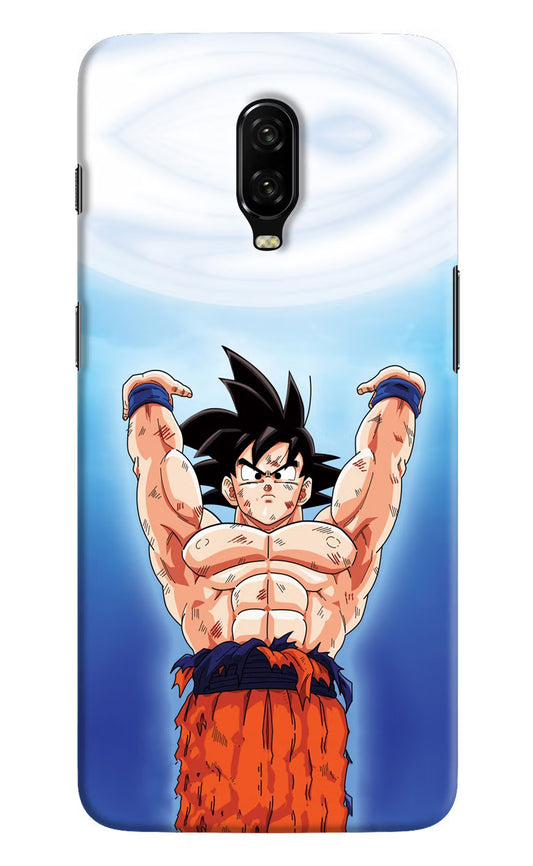 Goku Power Oneplus 6T Hard Case Back Cover by Casekaro