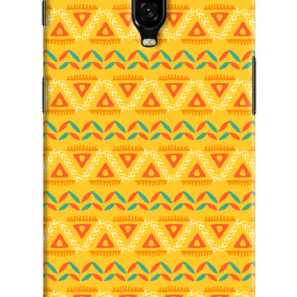 Tribal Pattern Oneplus 6T Hard Case Back Cover by Casekaro