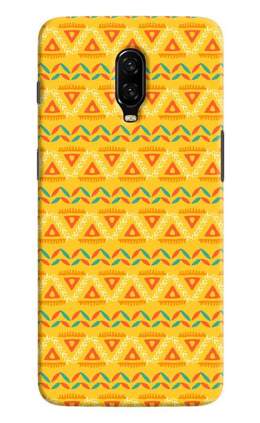 Tribal Pattern Oneplus 6T Hard Case Back Cover by Casekaro