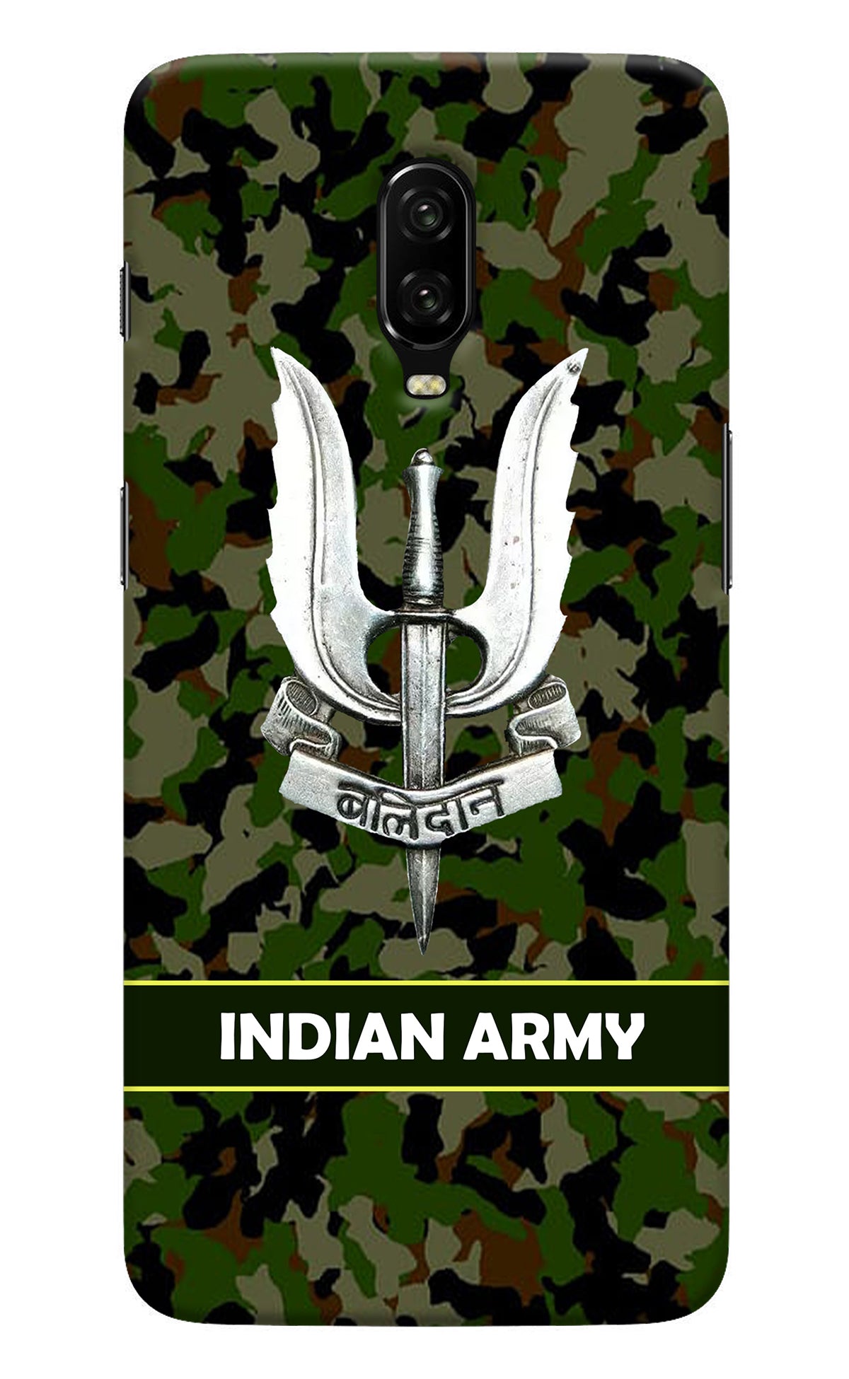 Balidan Indian Logo Oneplus 6T Back Cover