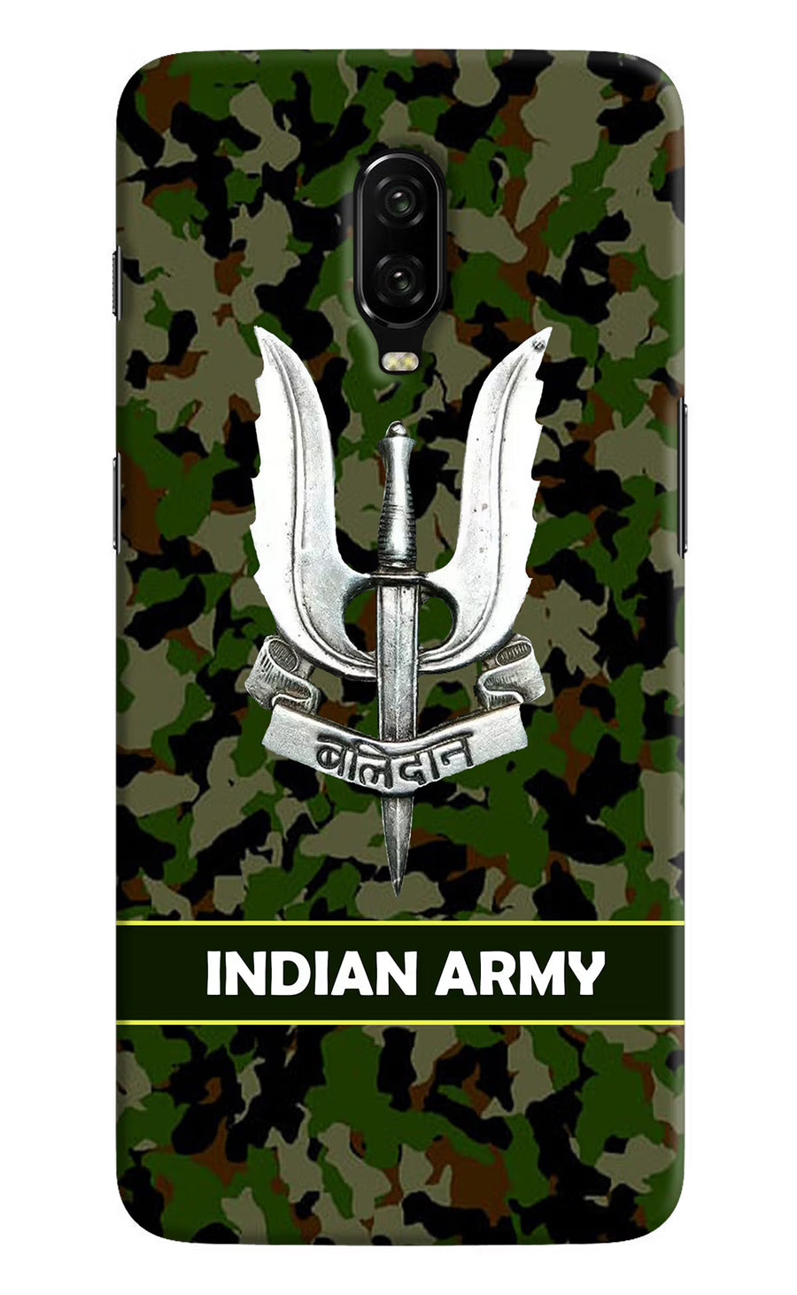 Balidan Indian Logo Oneplus 6T Back Cover, Hard case