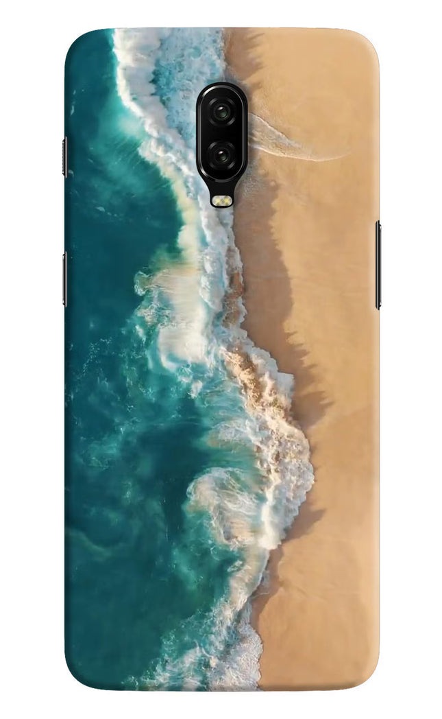 Ocean Beach Oneplus 6T Hard Case Back Cover by Casekaro