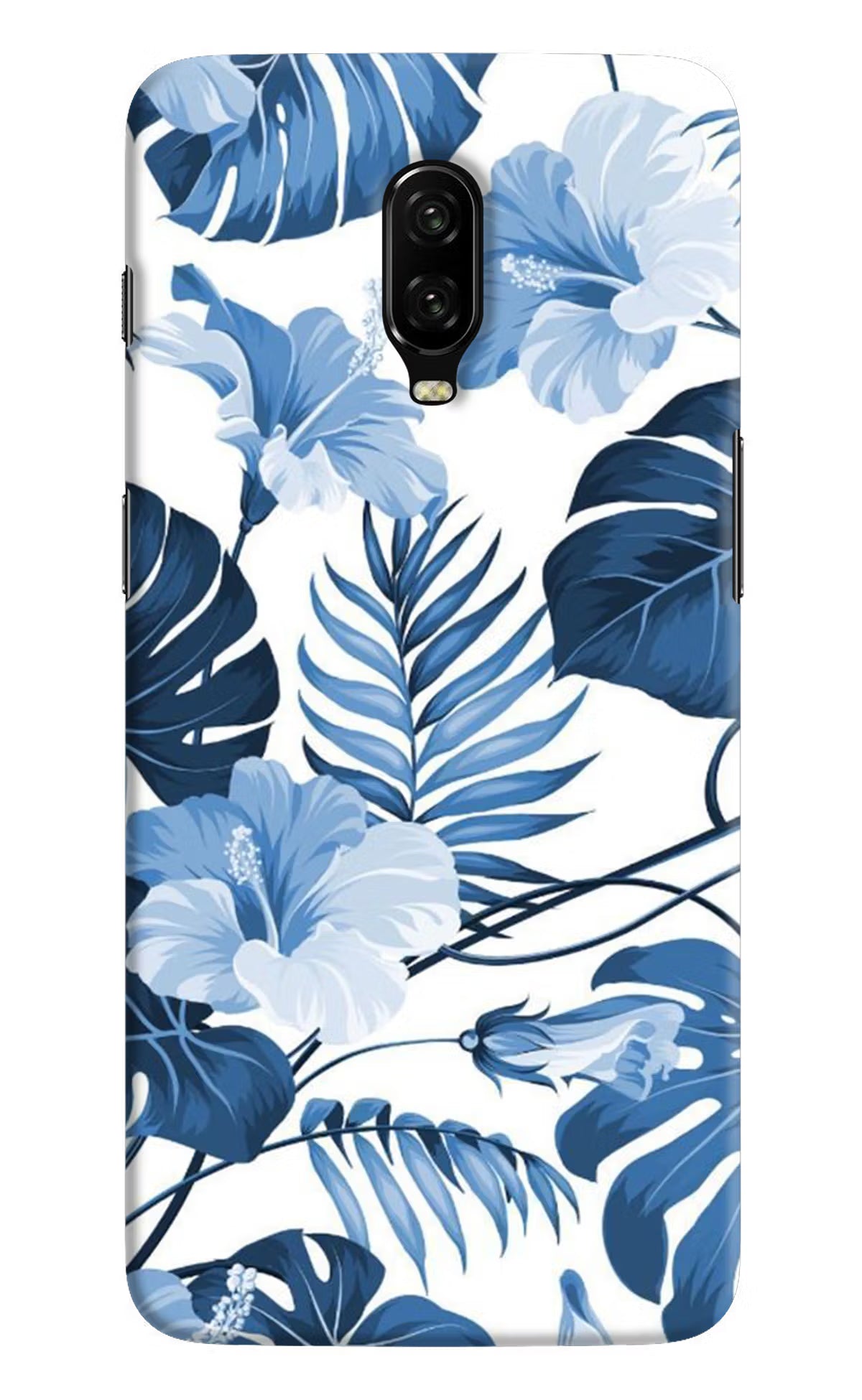 Fabric Art Oneplus 6T Hard Case Back Cover by Casekaro