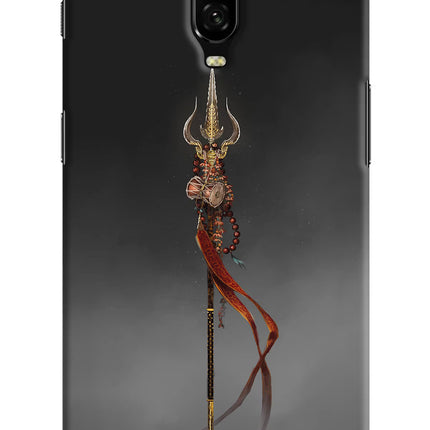 Shiv Trishul Oneplus 6T Hard Case Back Cover by Casekaro