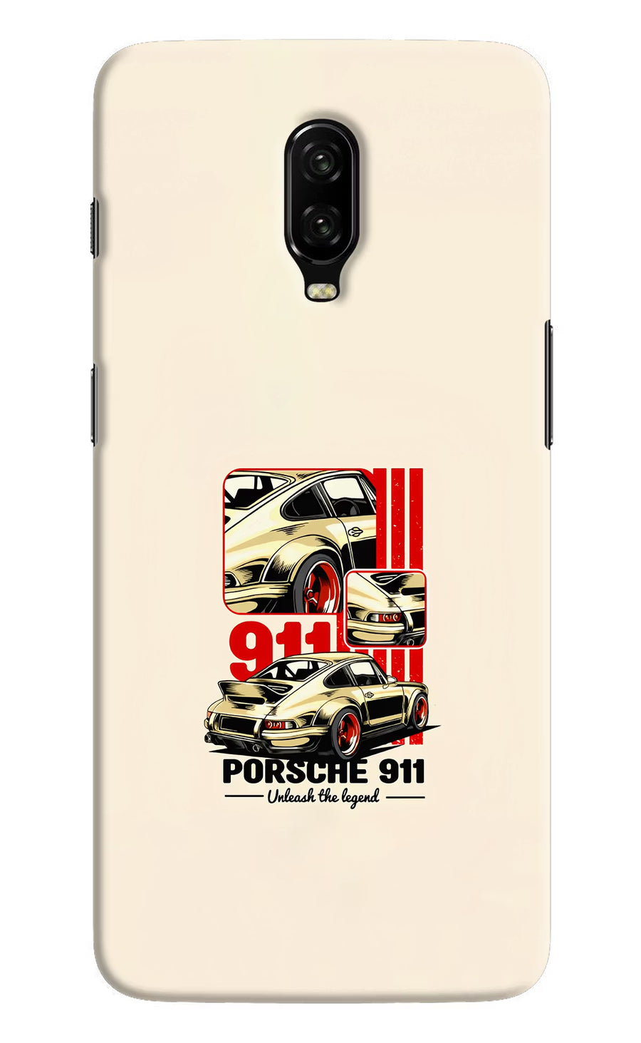 Classic Porsche 911 Oneplus 6T Back Cover, Hard case