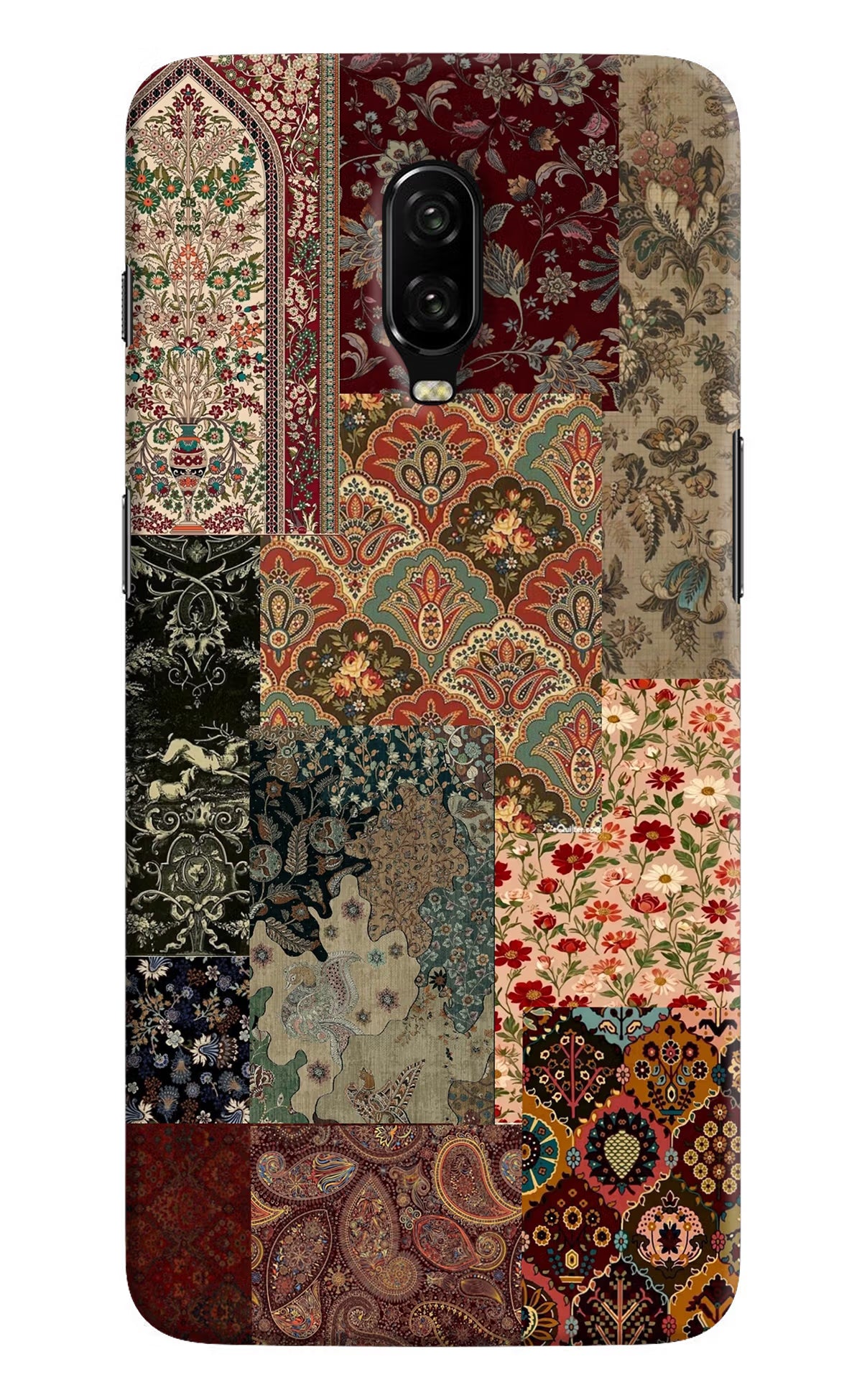 Desi Print Oneplus 6T Hard Case Back Cover by Casekaro