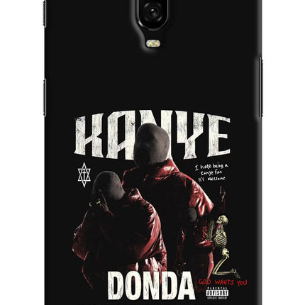 Donda Kanye West Oneplus 6T Hard Case Back Cover by Casekaro