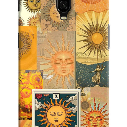 Sun Oneplus 6T Hard Case Back Cover by Casekaro