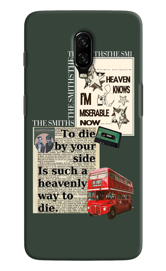 The Smiths Oneplus 6T Hard Case Back Cover by Casekaro