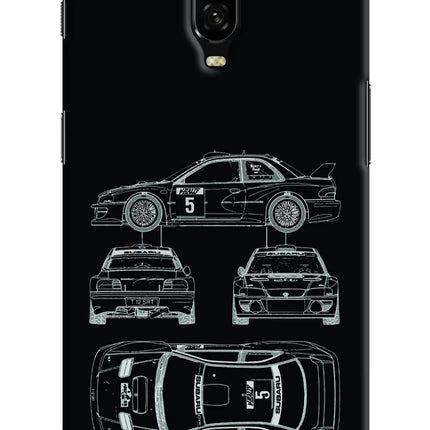 WRC'99 Oneplus 6T Hard Case Back Cover by Casekaro