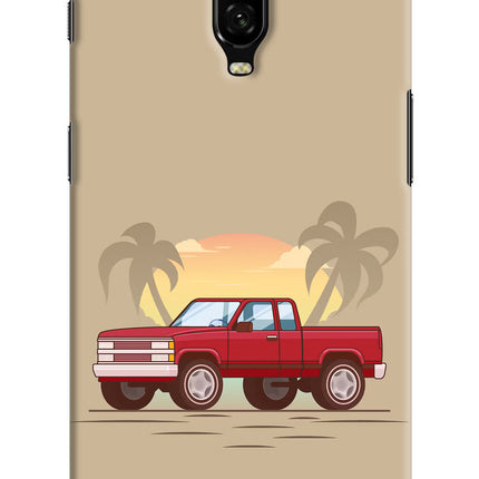 Desert Classic Drive Oneplus 6T Hard Case Back Cover by Casekaro