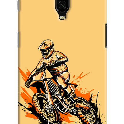 Off-Road Fury Oneplus 6T Hard Case Back Cover by Casekaro