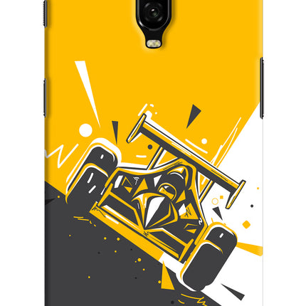 Track King Oneplus 6T Hard Case Back Cover by Casekaro