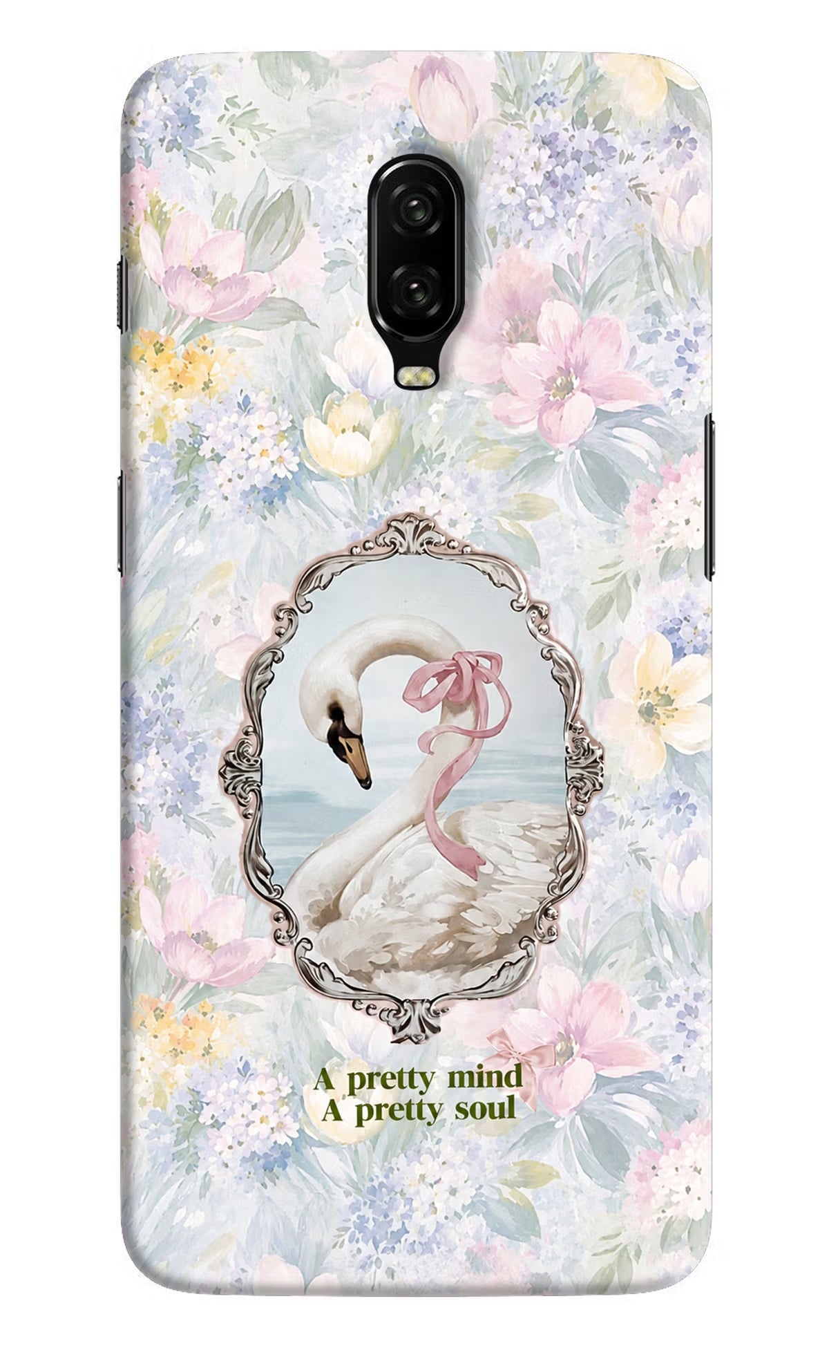 Pretty Mind Pretty Soul Oneplus 6T Back Cover