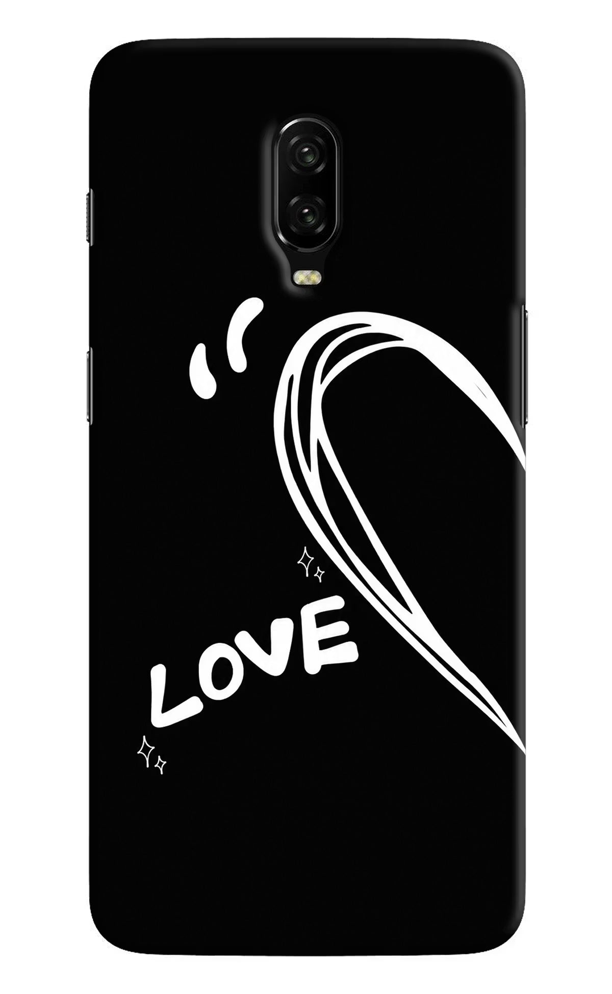 Love Line Oneplus 6T Back Cover