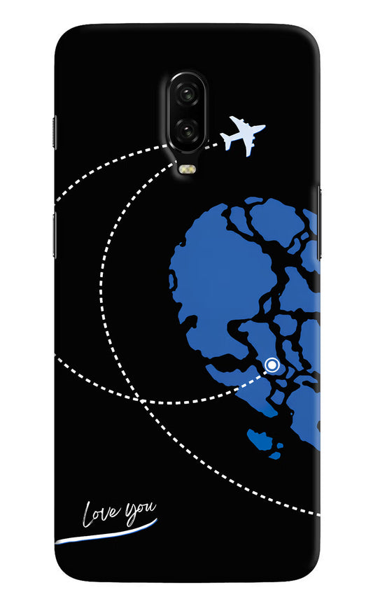 Love Orbit Oneplus 6T Hard Case Back Cover by Casekaro