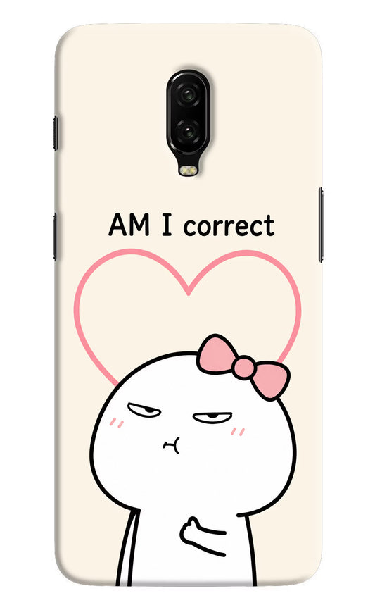 Always Right Oneplus 6T Hard Case Back Cover by Casekaro