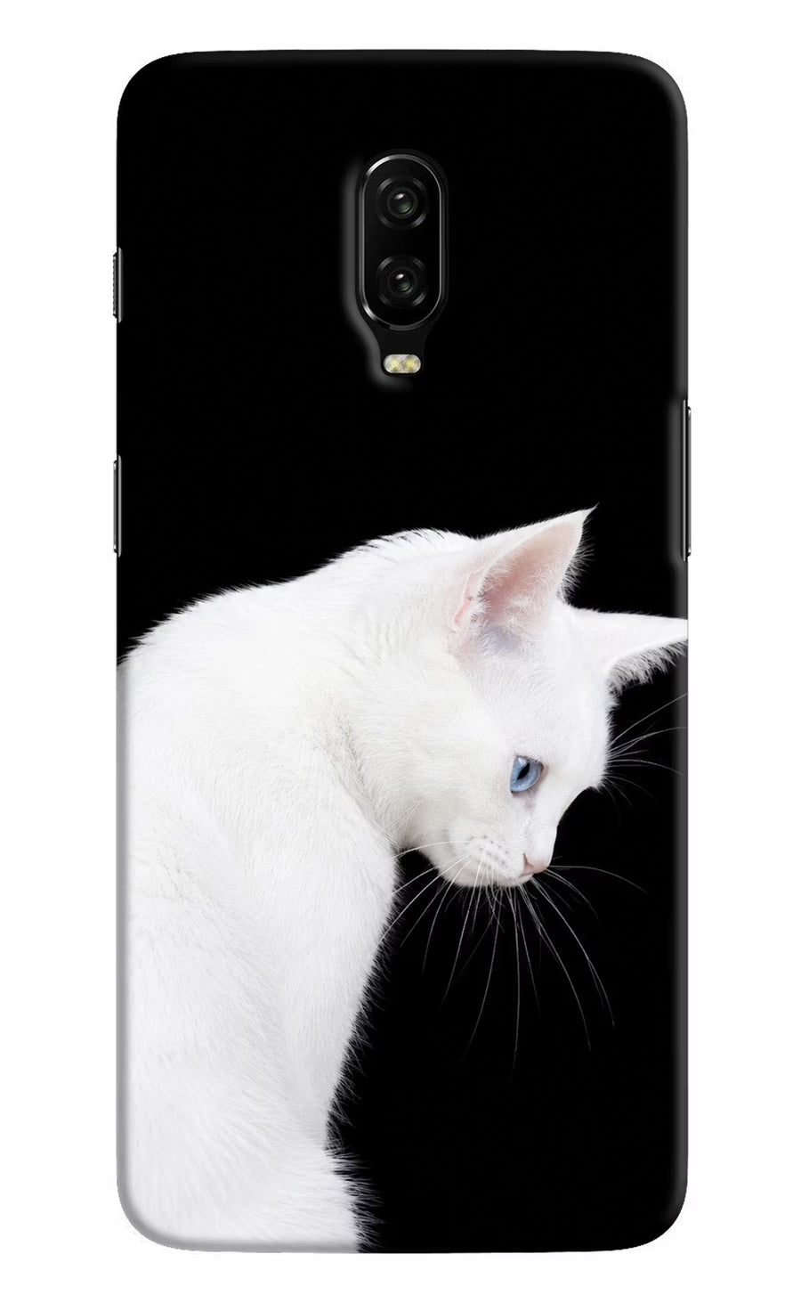 Snow Gaze Oneplus 6T Back Cover, Hard case