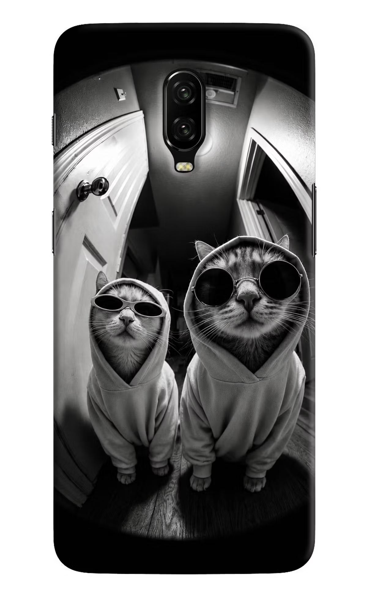 Hood Cats Oneplus 6T Back Cover