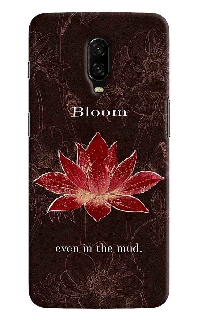 Bloom Oneplus 6T Hard Case Back Cover by Casekaro