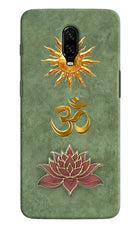 Om & Lotus Oneplus 6T Back Cover