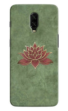 Lotus Grace Oneplus 6T Hard Case Back Cover by Casekaro