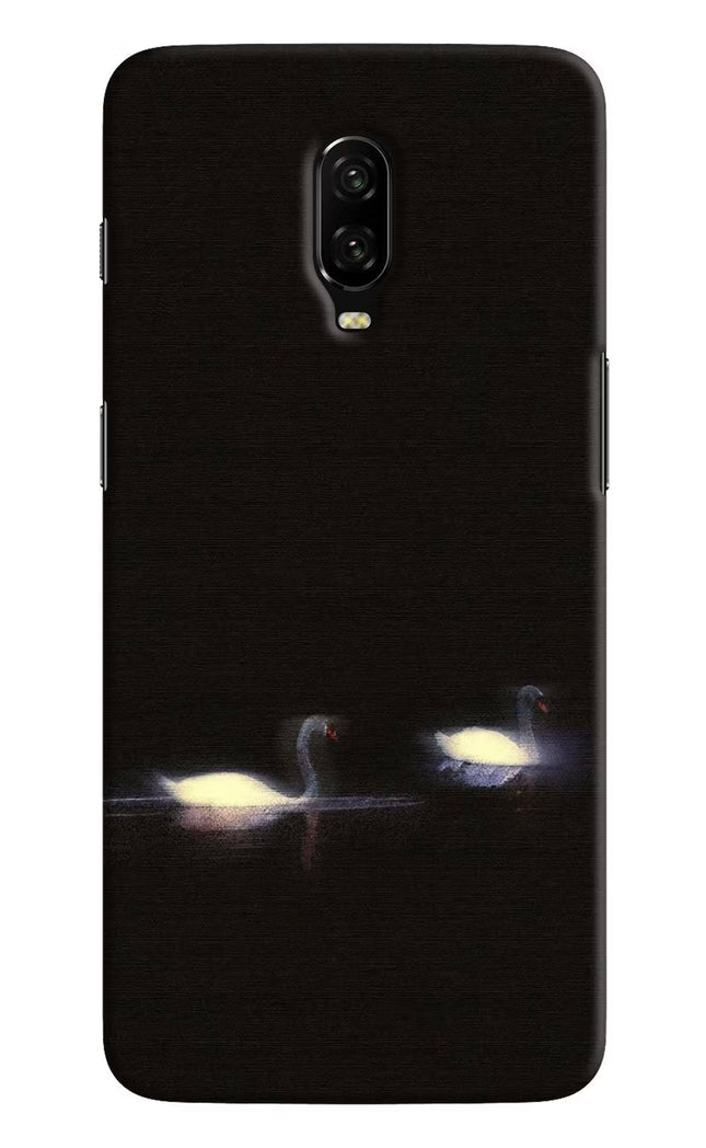 Silent Swans Oneplus 6T Hard Case Back Cover by Casekaro