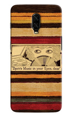 Vinyl Stripes Oneplus 6T Back Cover