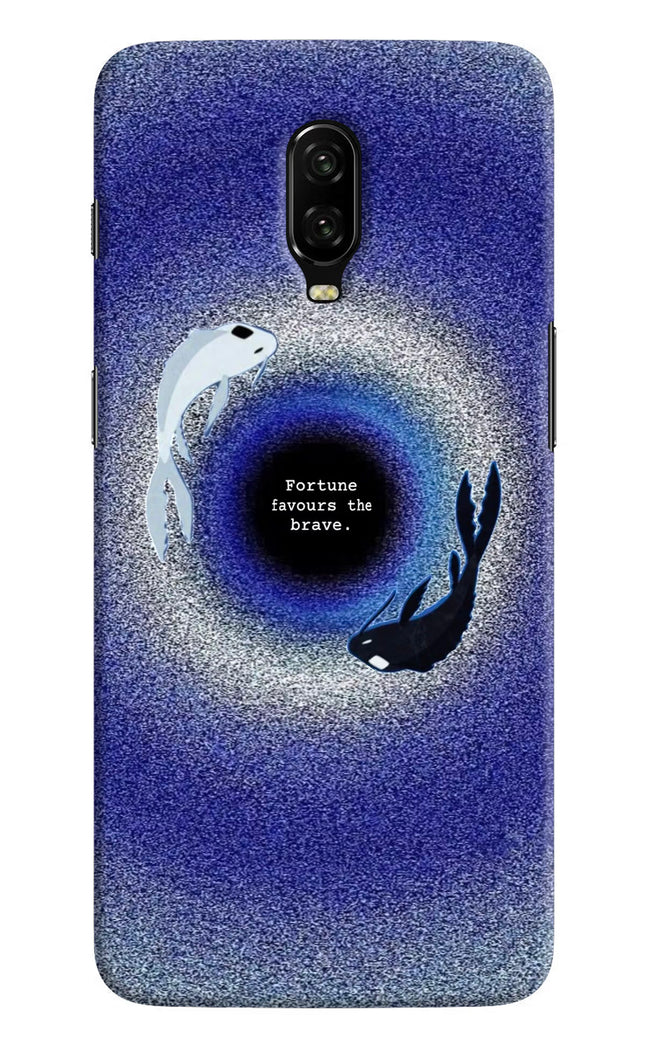 Dark Koi Oneplus 6T Hard Case Back Cover by Casekaro