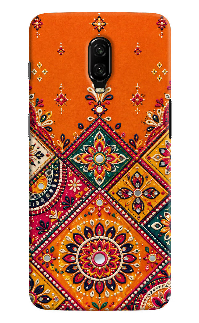 Kutch Glow Oneplus 6T Hard Case Back Cover by Casekaro